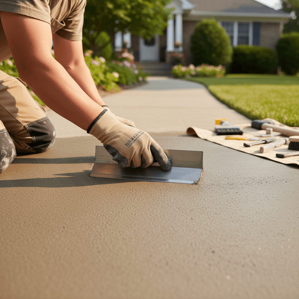 Concrete contractor portrait